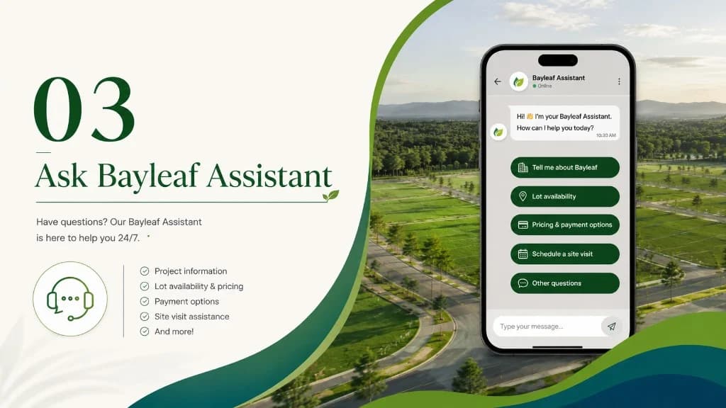 Step 3: Ask Bayleaf Assistant